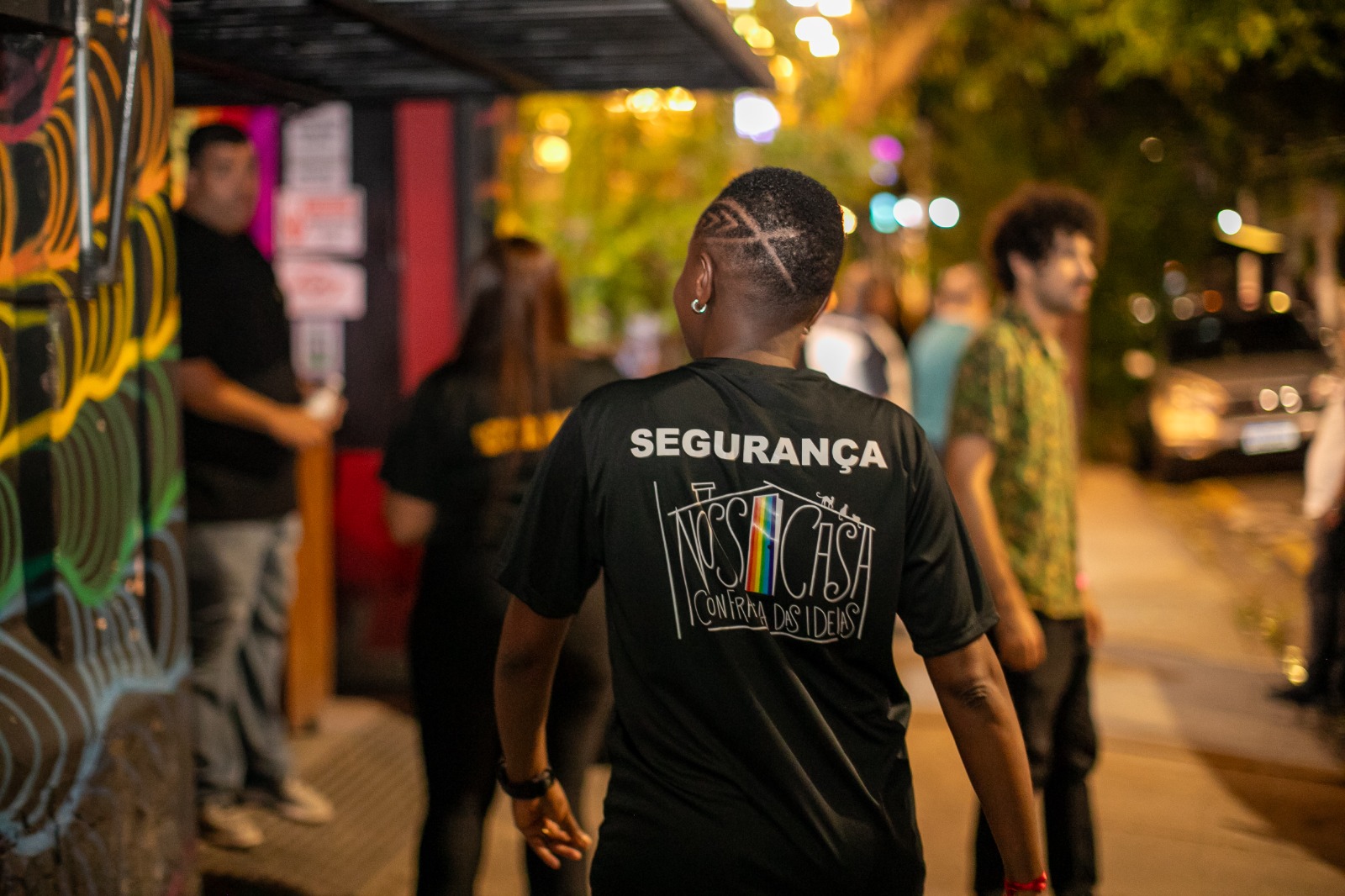 Camiseta personalizada em evento — Sintonia Estamparia